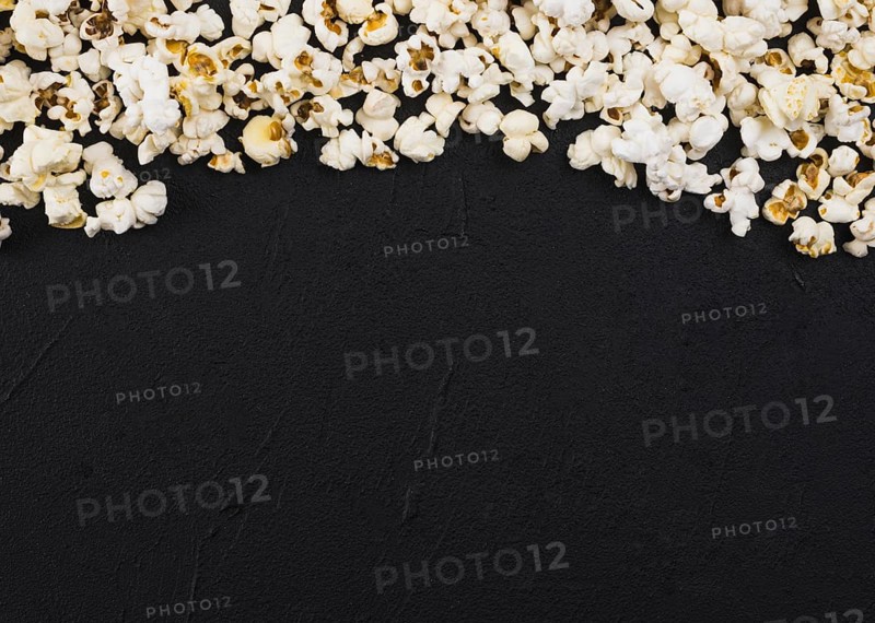 Popcorn background cinema concept. Resolution and high quality beautiful photo