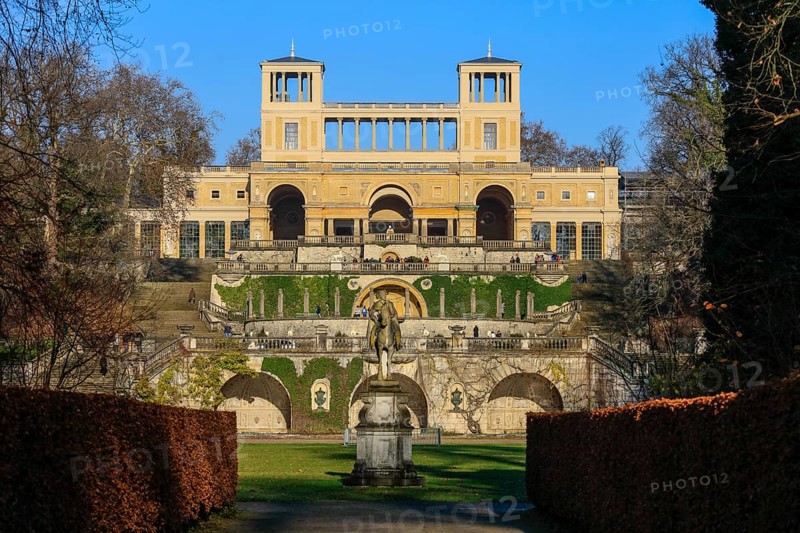 Orangery Palace, Unesco World Heritage Park Sanssouci, Potsdam, Brandenburg, Germany, Europe