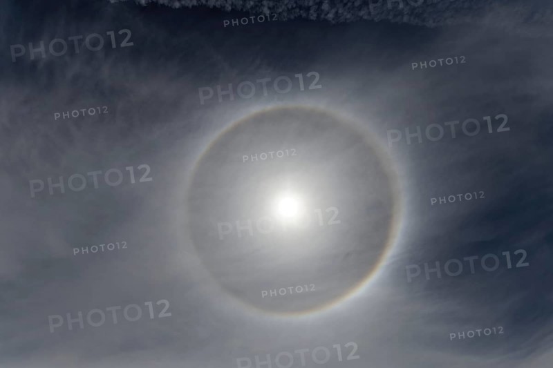 Nature, ring halo, atmospheric phenomenon, Province of Quebec, Canada, North America
