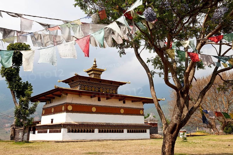 Chimi lhakhang temple, punakha, bhutan