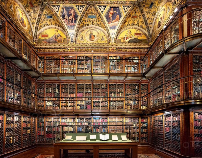 New York. Manhattan. Morgan Library