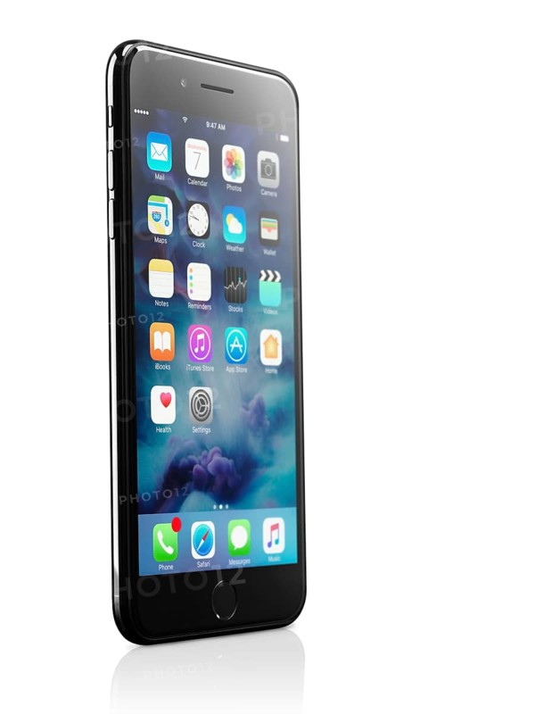 Apple iPhone 7 Plus isolated on white background with clipping path