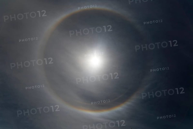 Nature, ring halo, atmospheric phenomenon, Province of Quebec, Canada, North America