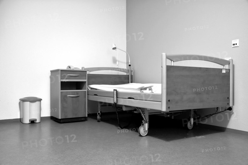 Empty room in a nursing home