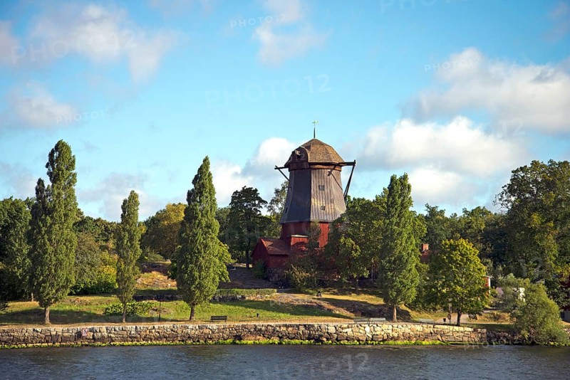 Historic windmill, Djurgarden, Stockholm