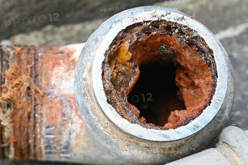 Dirty water pipe