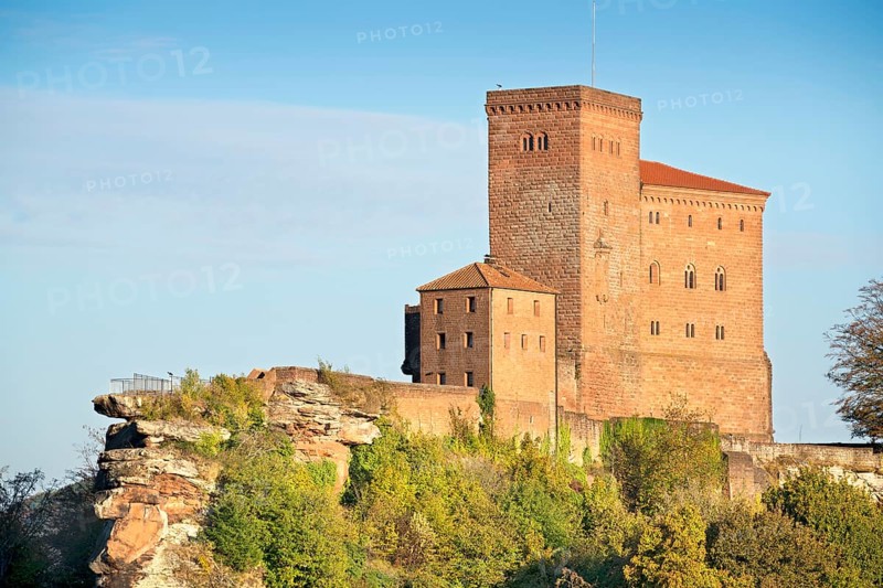 Trifels Castle, Annweiler am Trifels, Palatinate Forest, Rhineland-Palatinate, Palatinate, Germany, Europe