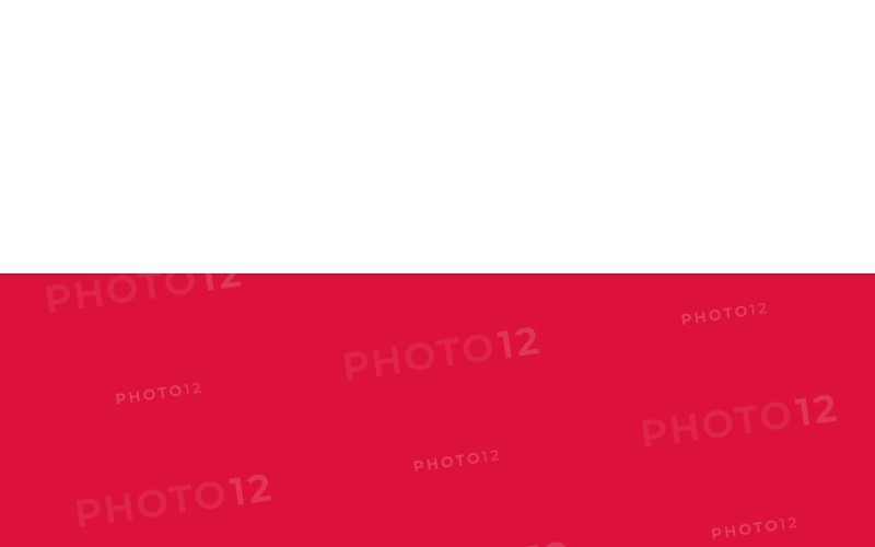 Flag of Poland, Vector illustration