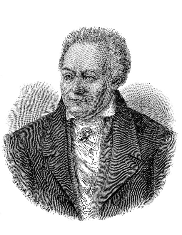 Arnold Hermann Ludwig Heeren, 25 October 1760, 6 March 1842, a German historian, Historical, digital reproduction of an original from the 19th century