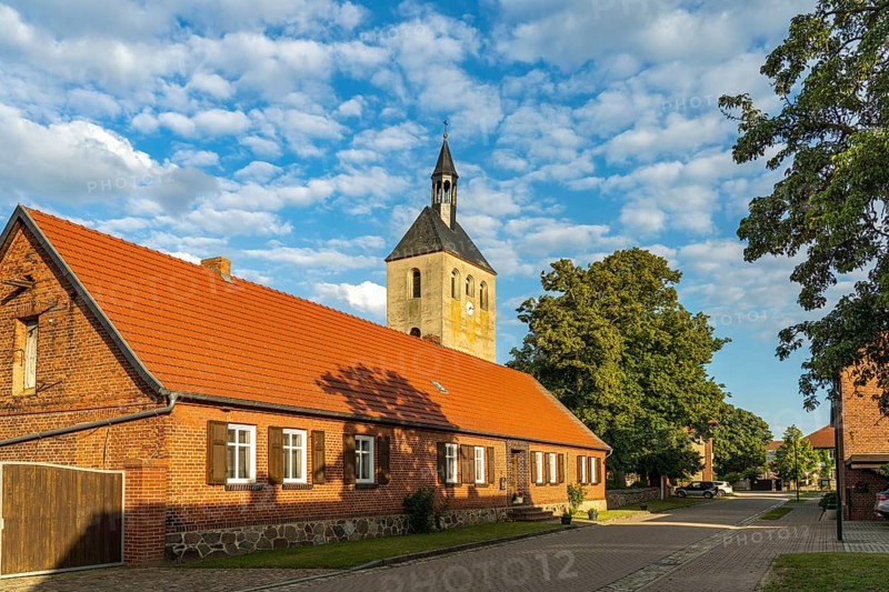 The church in Buch, a district of Tangermünde, Saxony-Anhalt, Germany, Europe
