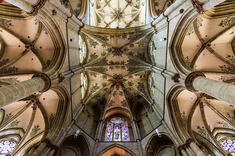 Interior view, Church of Our Lady, UNESCO World Heritage Site, Trier, Rhineland-Palatinate, Germany, Europe