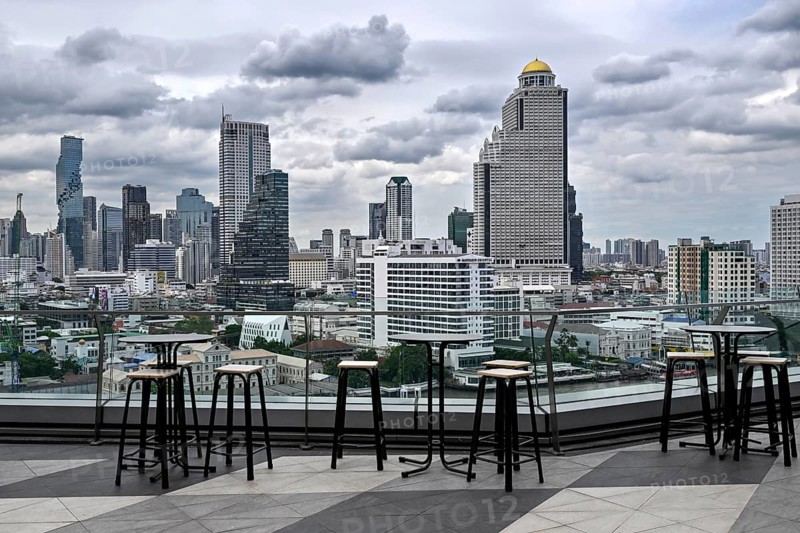 Skyline Lebua im State Tower Hotel, Bangkok, Thailand, Asia