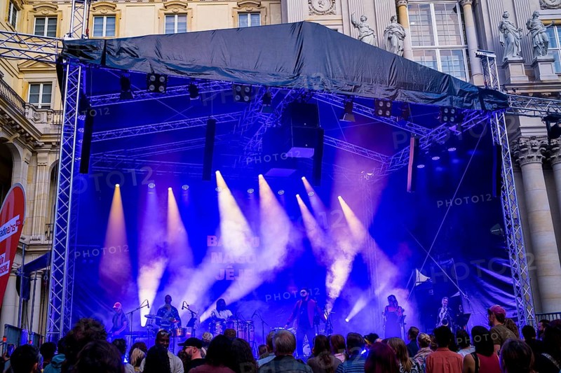 Concert at the Schlüterhof, Humboldt Forum, Berlin, Germany, Europe