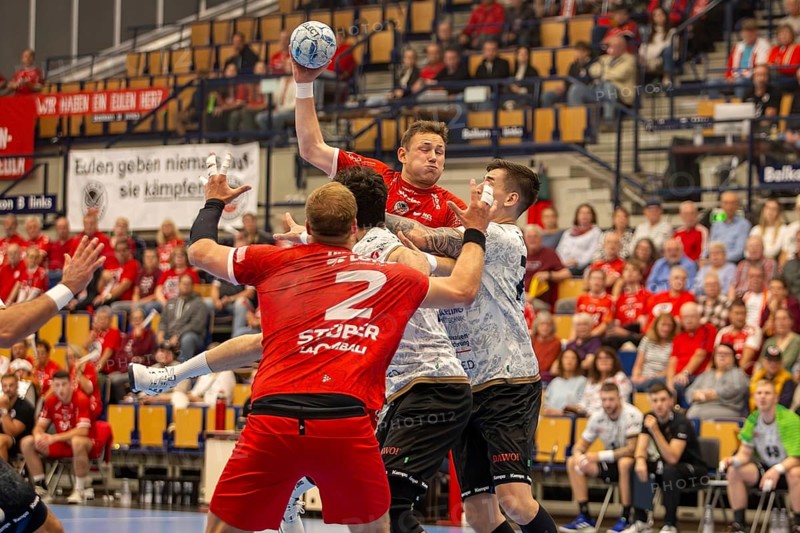 11.09.2024, 2nd HBL (German Handball League), Matchday 7 (early match) : Owls Ludwigshafen against HC Elbflorenz 2006