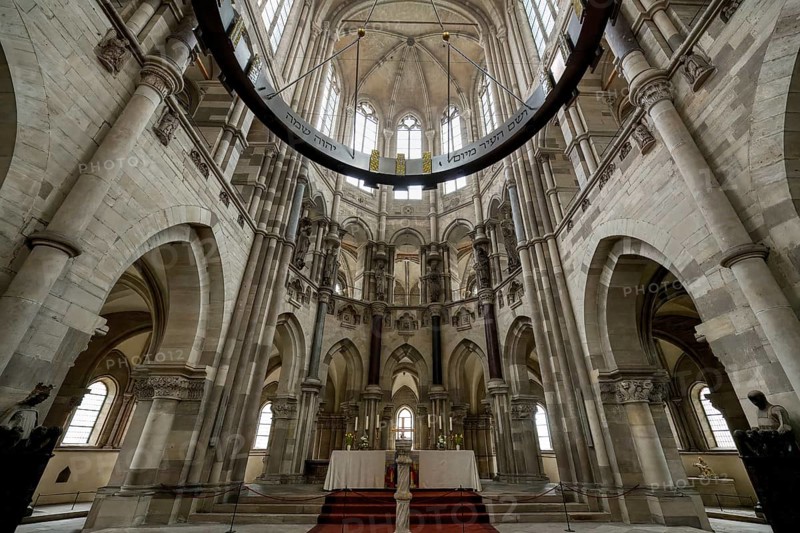 Magdeburg cathedral, Ceiling, Magdeburg, Saxony Anhalt, Germany, Europe