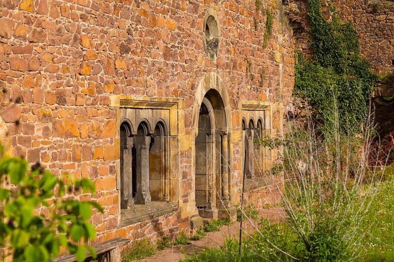 At the end of the 12th century, Dietrich the Afflicted, Margrave of Meissen, donated a convent in Meissen to the Benedictine nuns, which was consecrated to the Holy Cross. Its buildings were initially located between Burgberg and the Elbe on the site of a former moated castle. In 2004, the Hahnemann Centre undertook further renovation work on the buildings. Today it serves as a venue for events and has an extensive monastery garden, Meissen, Saxony, Germany, Europe