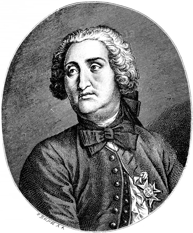 Louis Marchand (Lyon 1669, Paris 1732) portrait, exceptionally virtuoso organ and piano player, outstanding playing technique, history of German music, historical illustration 1892