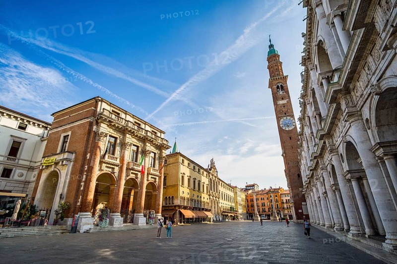 Piazza dei Signori, Vicenza, Veneto, Italy, Europe