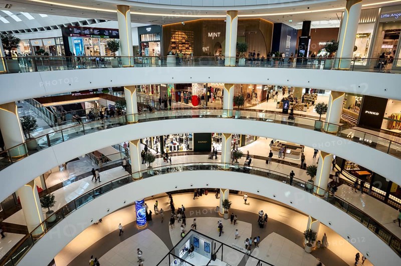 Interior, Dubai Luxury Shopping Mall, Luxury Shopping Centre, Downtown, Dubai, United Arab Emirates, VAR, Asia