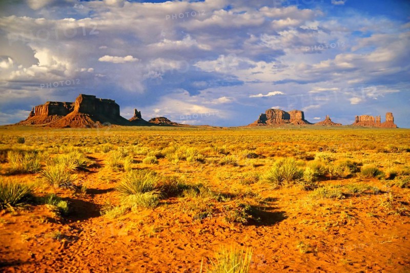 Monument Valley, Navajo Land, Colorado Plateau, under Navajo administration, Utah, USA, North America