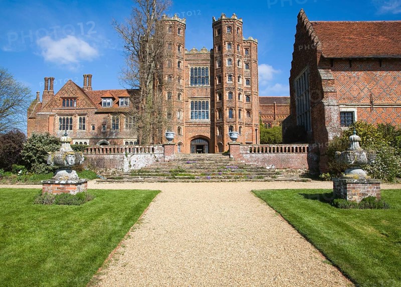 Layer Marney Tower the tallest Tudor gatehouse in England built 1520, Layer Marney, Essex, England, United Kingdom, Europe