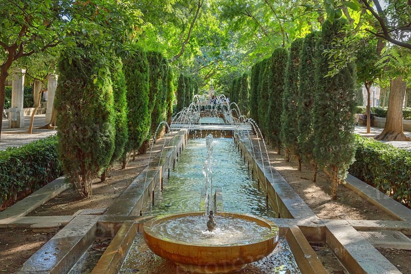 S'Hort del Rei public gardens, Palma de Mallorca, Mallorca, Balearic Islands, Spain, Europe