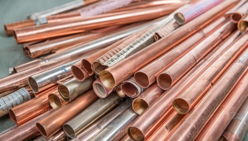 Material, metal, copper, water pipe, copper pipes