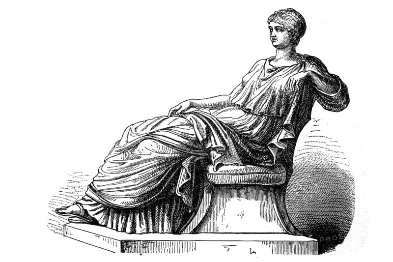 Vipsania Agrippina, 14 BC, 18 October 33 AD, Agrippina maior, Agrippina the Elder, a member of the Julio-Claudian dynasty and mother of the Roman emperor Caligula, Historical, digital reproduction of an original from the 19th century