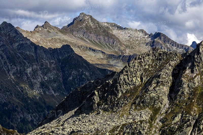 Ticino mountains, Sambuco valley, Vale Sambuco, near Fusio, Lavizzara, Canton Ticino, Switzerland, Europe