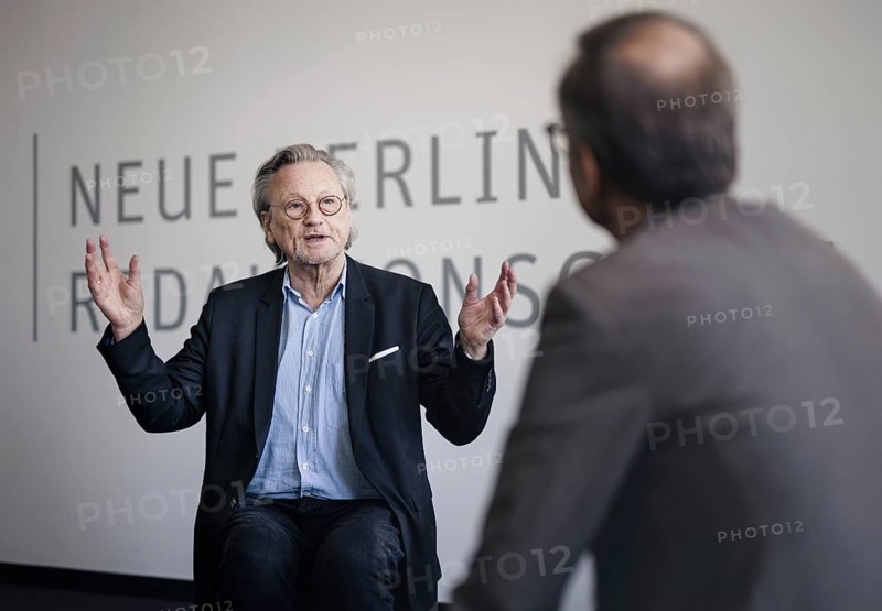 Peter Brandt, recorded during an interview at the NBR office in Berlin. 09.05.2022