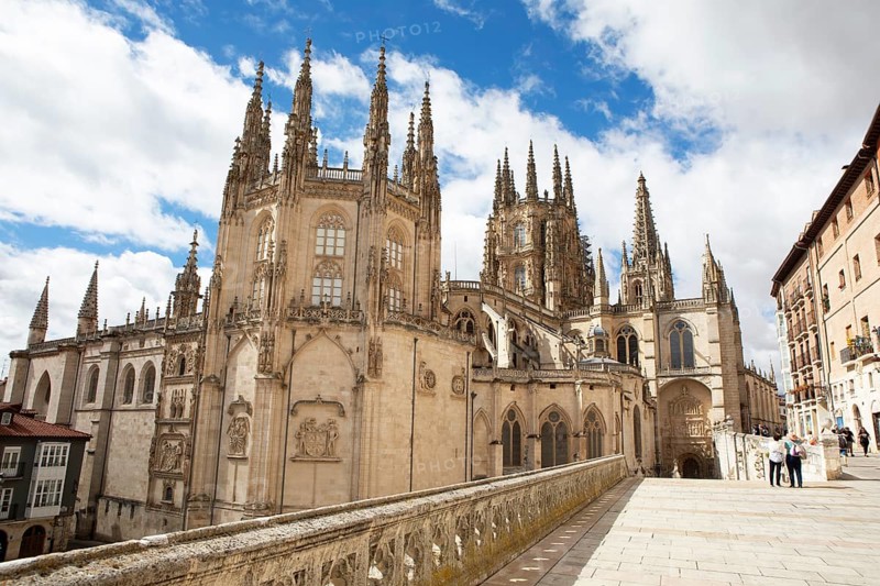 Cathedral of Santa Maria of Burgos, Old Town, Province of Burgos, Castile and Leon, Spain, Europe