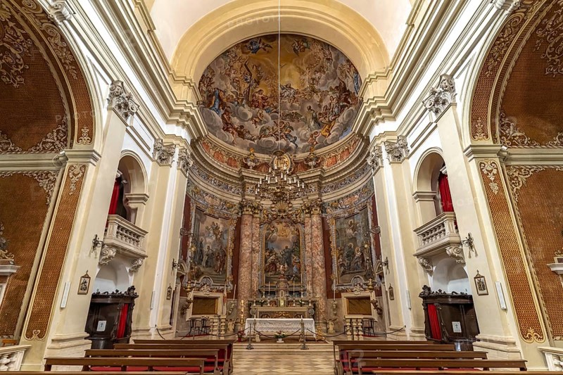 The Church of St Ignatius or the Jesuit Church Dubrovnik, Croatia, Europe