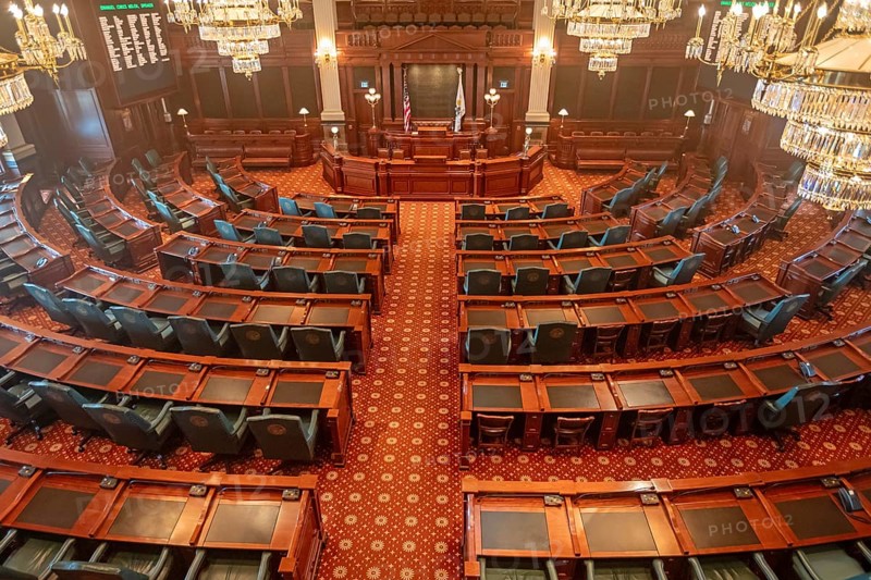 Springfield, Illinois, The House of Representatives chamber in the Illinois state capitol building