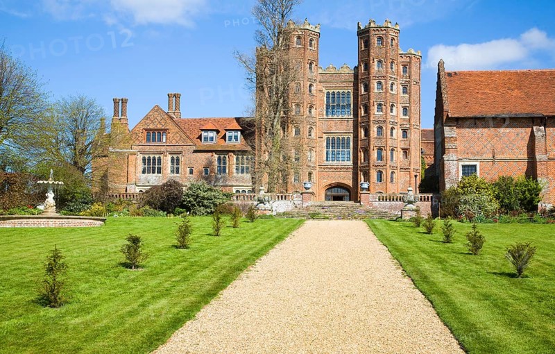 Layer Marney Tower the tallest Tudor gatehouse in England built 1520, Layer Marney, Essex, England, United Kingdom, Europe