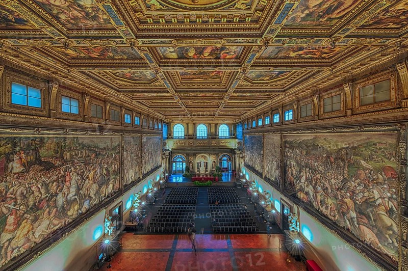 Palazzo Vecchio Inside Florence Italy