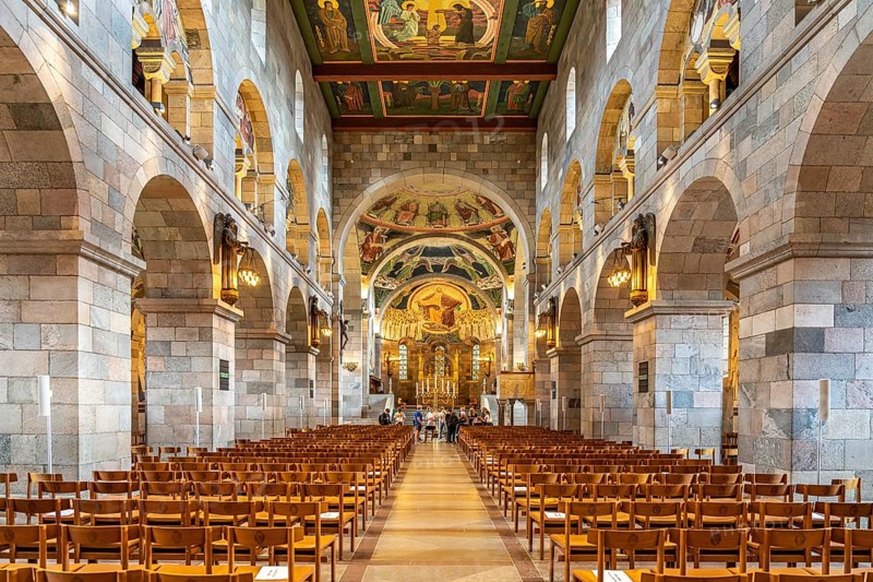 Interior of Viborg Cathedral, Viborg, Denmark, Europe