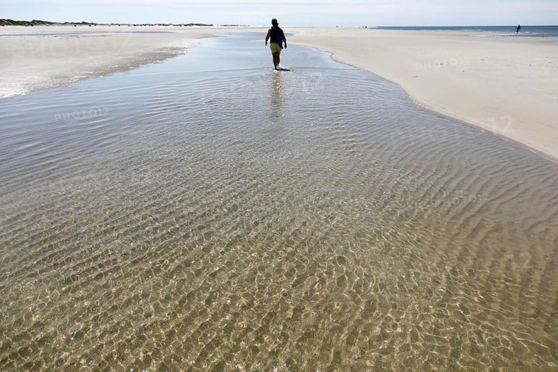 Beach coasts on the island of Amrum, Norddorf, 15.06.2020