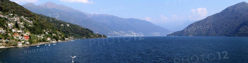 Panorama of Lake Maggiore