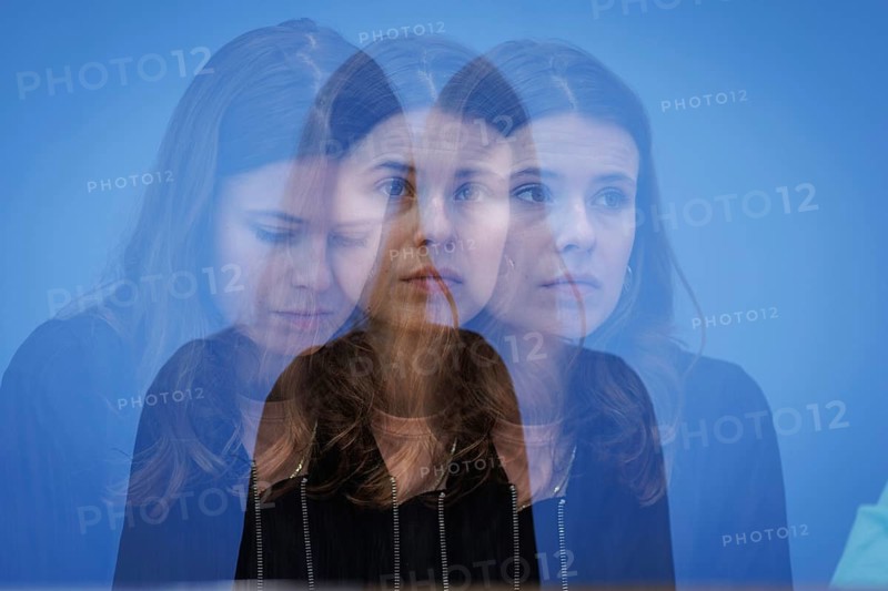 Luisa Neubauer, climate protection activist, recorded at a press conference on new constitutional complaints against the Federal Climate Protection Act in Berlin, 26 June 2024