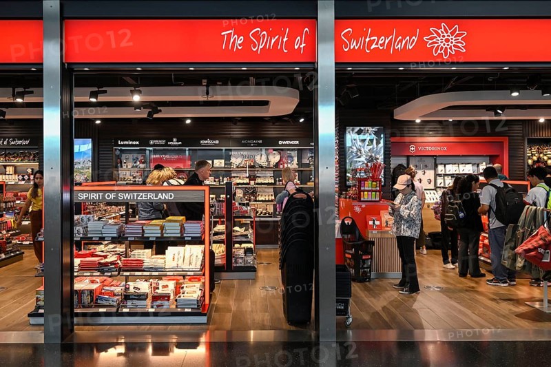 Swiss souvenir shop