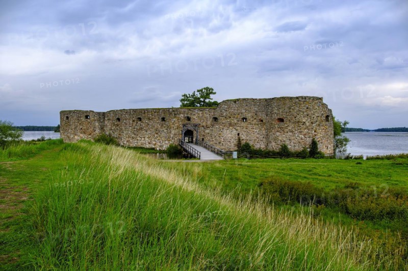 Kronoberg Castle Ruins (Kronobergs slottsruin), Växjö, Smaland, Kronobergs län, Sweden, Europe