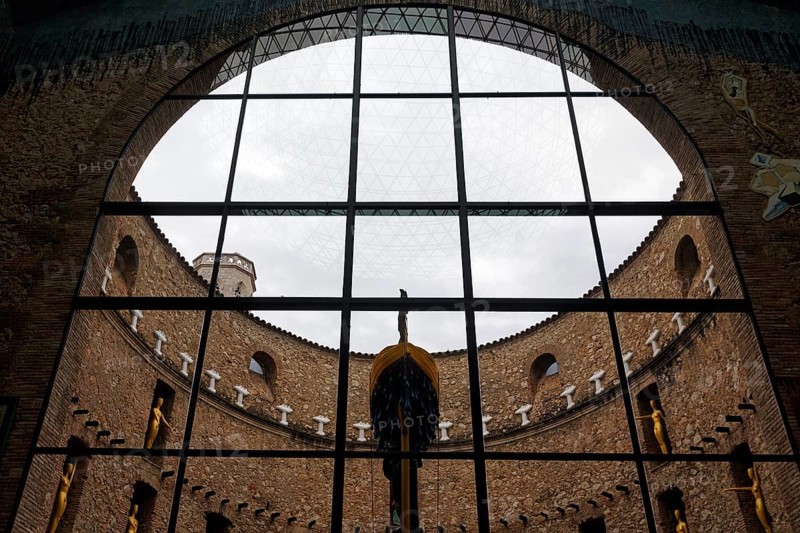 Dali Theatre-Museum, interior view, Figueres, Costa Brava, Girona, Catalonia, Spain, Europe