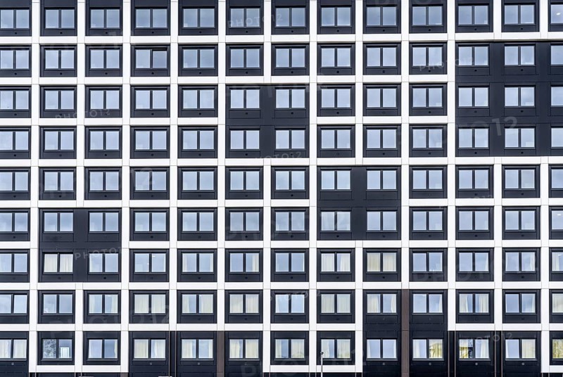 The Seven-Stones Quartier in Bochum, a campus with student flats, business flats, office space, catering and service areas, functions as a climate protection settlement, North Rhine-Westphalia, Germany, Europe