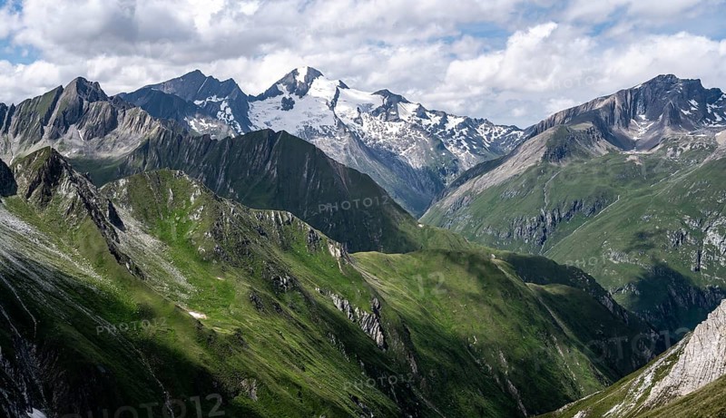 High mountains, Lasörling Group, Hohe Tauern, Austria, Europe
