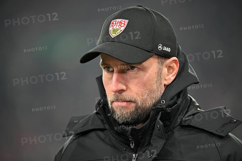 Coach Sebastian Hoeneß VfB Stuttgart Portrait DFB Cup, MHPArena, MHP Arena Stuttgart, Baden-Württemberg, Germany, Europe