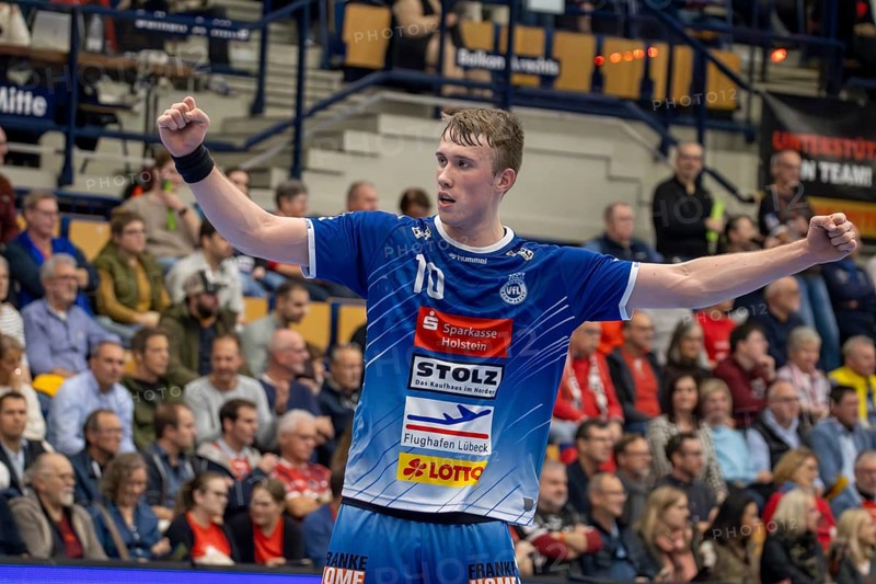 30.10.2024, 2nd HBL (German Handball League), Matchday 10: Eulen Ludwigshafen against VfL Lübeck-Schwartau