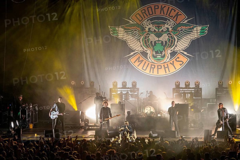 DROPKICK MURPHYS, folk punk band, USA, tour 2025, concert, 15.02.2025, Max-Schmeling-Halle, Berlin, Germany < english> DROPKICK MURPHYS, folk punk band, USA, tour 2025, concert, February 15, 2025, Max-Schmeling-Halle, Berlin, Germany, Europe
