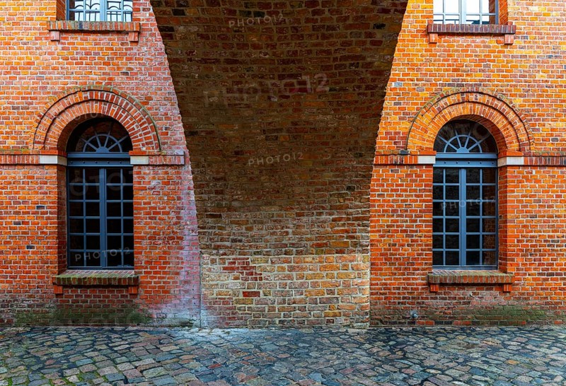 Citadel in Berlin-Spandau, Italian courtyards, Berlin, Germany, Europe