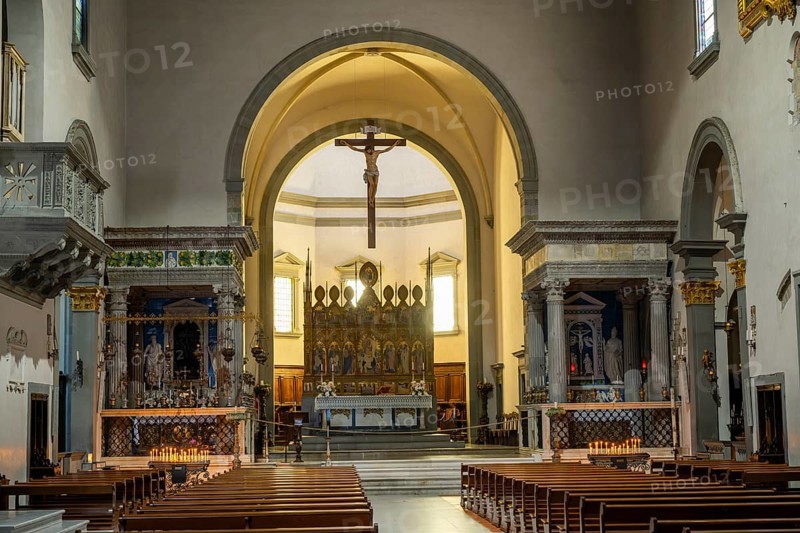 Parish church, Buondelmonti Square, Impruneta, Chianti, Florence, Firenze, Tuscany, Italy, Europe