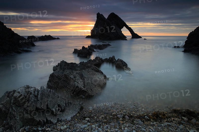 Bow Fiddle Rock, Scotland, Great Britain